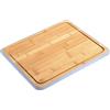 KESPER | Tagliere Materiale: bambù, dimensioni: 40 x 30 x 1,6 cm, colore: marrone, blu | 58292