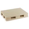 Excelsa Real Wood Vassoio Pallet in Legno, Faggio, 4 Dimensioni Disponibili, per Antipasti e Formaggi (Cm. 20 x 15)