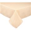 Excelsa Pastel Color Tovaglia Rettangolare, Viola, Cm. 140 x 240, Cotone, Poliestere (Beige, Cm. 140 x 240)