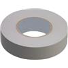 RAYTECH Colore Grigio, Dimensioni 25 mm x 25 mt x 0.15 mm, CONFEZIONE 1 *** Nastro isolante in pvc autoestinguente raytech per impianti elettrici e cablaggi