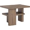Karup Comodino in pino con ripiano - Japan Sidetable Carruba Karup Design (1 comodino marrone carruba 45x34x32 cm)