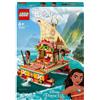 LEGO Disney Princess 43210 La Barca a Vela di Vaiana con Mini Bambolin