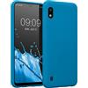kwmobile Custodia Compatibile con Samsung Galaxy A10 Cover - Back Case per Smartphone in Silicone TPU - Protezione Gommata - blu indaco