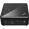 MSI Cubi N ADL-001BEU Mini PC Barebone - CPU Intel N200, Ultra 4K HD, 3200MHz SO-DIMMs, M.2 SSD, 2.5 HDD, USB 3.2 Gen 2, Tipo-A/Tipo-C (DP Alt), HDMI 2.1 e DP 1.4 - Montaggio Vesa, Bluetooth 5.1, WIFI