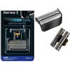 CLSXLVRP Lame Di Ricambio For Testina Di Taglio 30B, Compatibili Con BRAUN, Rasoio Elettrico Serie 7000 4000 195S, 197S, 199S, 195, 19799199 400 FIX400 30B