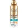 Garnier Ambre Solaire Spray Autoabbronzante Natural Bronzer, Risultato Visibile in 1 Ora, Arricchito con Olio d'Albicocca Nutriente, Formula Vegana, 150 ml