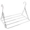 lyrlody Stendibiancheria in Acciaio Inox Stendibiancheria Pieghevole, Appendiabiti per Biancheria Intima, Asciugamani, Reggiseni, Lingerie (40cm senza clip)