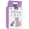 AqpetFriends Catty Green Lettiera naturale alla soia profumazione Lavanda 6 Lt