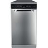 Whirlpool WH7FA14BN7A0X Lavastoviglie libera installazione 14 Coperti 3 Cestelli 8 Programmi Classe A Inox