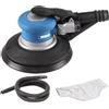 FERVI LEVIGATRICE ROTORBITALE PNEUMATICA 150 MM SMERIGLIATRICE PALMARE CON ASPIRAZIONE