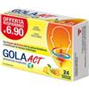 F&F SRL Gola Act Miele e Limone - Compresse Orosolubili 24 pz