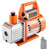 VEVOR Pompa per Vuoto 100 L/min a Palette Rotanti Monostadio HVAC Sistema R134a R22 R410a Serbatoio dell'olio, Motore a 4 Poli 5 Pa Pompa Vuoto per Manutenzione di Impianti Climatizzazione per Auto