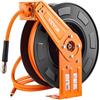 VEVOR Avvolgitubo Aria Compressa Retrattile Tubo Flessibile per Aria Compressa Ibrido Lunghezza 19,81m Pressione max. 300 PSI, Bobina Avvolgitubo Montaggio a Soffitto/Parete, Avvolgitubo da Officina