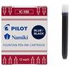 PILOT Namiki cartuccia di inchiostro per penna stilografica, blu/nero, 12 cartucce per confezione (69102)
