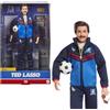 Barbie Signature - Ted Lasso, bambola da collezione con tuta sportiva blu e logo AFC Richmond, occhiali da sole in stile aviatore, confezione per l'esposizione, giocattolo per bambini, 6+anni, HJW91