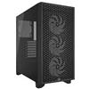 Corsair 3000D AF Case PC Mid-Tower Vetro Temperato Nero 4 Ventole RGB