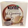 Kontè Cialde Caffè Aromatizzate al Ginseng - Confezione da 15 Cialde ESE 44mm