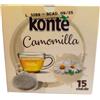 Kontè Camomilla in Cialde ESE 44mm - Confezione da 15 Cialde