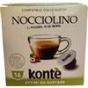 Kontè Capsule Dolce Gusto Solubile Nocciolino - Confezione da 16 Capsule