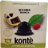 Kontè Capsule Dolce Gusto Solubile Bevanda Bianca - Confezione da 16 Capsule