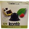 Kontè Capsule Camomilla Solubile Compatibili Dolce Gusto - Confezione da 16 Capsule