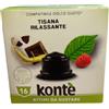 Kontè Capsule Tisana Rilassante Solubile Compatibili Dolce Gusto - Confezione da 16 Capsule