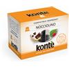 Kontè Capsule Compatibili Nespresso Solubile Nocciolino - Confezione da 10 pezzi