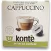 Kontè Cappuccino Solubile Compatibile Dolce Gusto - 16 Capsule