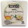 Kontè Tisana Zenzero e Limone - 15 Cialde ESE 44mm