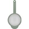 Mepal - Colino Chef it - Pratico da appendere - Si adatta alle ciotole Mepal - Resistente al calore fino a 110°C e buona presa su pentole e padelle - Colino da cucina - 16,7 cm - Nordic sage