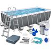 Bestway 56996 Piscina Fuori TerraPower Steel da 488x244x122 cm