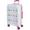 AGATHA RUIZ DE LA PRADA - Valigia Media da Viaggio. Trolley Medio Rigide in Misura 67cm - Valigia 20 kg con 4 Ruote. Materiale PC Valigia Media Rigida Resistente e Super Leggero - Robusta, Vasi felici