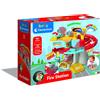 CLEMENTONI 17559 TUMBLING CARS FIRE STATION