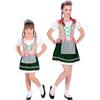 W WIDMANN MILANO Party Fashion - Costume da bambina bavarese, dirndl e cerchietto, festa della birra, festa popolare, abito tradizionale
