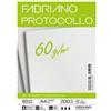 FABRIANO Foglio protocollo - A4 - 4 mm - 60 gr - Fabriano - conf. 200 pezzi (unità vendita 1 pz.)