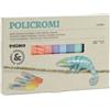 PRIMO Gessetti quadrati Policromi - 13x13x80mm - quadrati - Primo - astuccio 12 colori (unità vendita 1 pz.)
