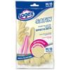 LOGEX PROFESSIONAL Guanti in lattice Satin - taglia M - crema - Logex Professional (unità vendita 1 pz.)