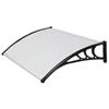 X-Robust Pensilina modulare - 120 x 80 cm - policarbonato compatto - satinato opalino - X-Robust (unità vendita 1 pz.)