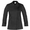 Giblor's Giacca cuoco Celine - da donna - manica lunga - taglia M - nero - Giblor's (unità vendita 1 pz.)