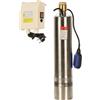 Ribimex PRPVC752/43F - Pompa sommersa per pozzi - 750 W - Acque chiare