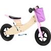 Legler Triciclo in legno senza pedali Trike Maxi 2 in 1 (turchese/rosa) Rosa