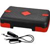 Generico Step Fitness - Step Per Esercizi | Pedana Fitness Antiscivolo Regolabile | Portatile Multifunzione | Attrezzo Da Allenamento Per Casa, Palestra, Aerobica, Cardio, Sport Indoor, Uomini E Donne