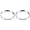 QUARKZMAN Anelli Centrali Mozzo 2 Pezzi OD 74,1mm ID 65,1mm | Diametro Interno 65,1mm, Diametro Esterno 74,1mm, Profondità 10mm, Elimina Vibrazioni Volante, Per Centratura Precisa