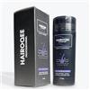 HAIROQEE PROFESSIONNEL Fibre per capelli naturali -28 g, Polvere densificante vegana, Polvere capelli radi (Marrone scuro)
