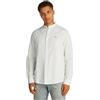 Tommy Jeans Tjm Linen Mix BND STP Shrt Ext Dm0Dm20893, Camicia a Maniche Lunghe, Uomo, Bianco (Ecru Stripes), XL