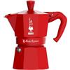 Bialetti Moka Express Rossa Magico Ricordo 1 Tazza, 3 Tazze (3 Tazze)