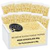 FOOD crew FoodCrew 900g di Gocce di Cioccolato Fondente - Per Fonduta di Cioccolato - 10 Porzioni da 90 g Confezionate Singolarment (Bianco)