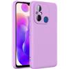 TBOC Cover Compatibile con Xiaomi Redmi 12C [6.71 ] Custodia Rígida [Lilla] Silicone Liquido [Sensazione Morbida] Fodera Interna Microfibra [Protegge Fotocamera] Antiscivole Resistente