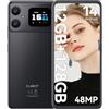 CUBOT Telefono cellulare A20 senza contratto, Android 14,6,75 HD+ Octa Core 90Hz economico, smartphone 12 GB + 128 GB/1 TB espandibile, Dual SIM 4G senza simlock, 48 MP + 16 MP, 5100 mAh, schermo