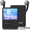 Ownicee 32GB Lettore MP3 con Bluetooth 5.2, Lettore Musicale Portatile con Schermo 1,8 Pollici, Radio FM, Video, Registrazione Vocale, E-book e Altoparlante HD Integrato
